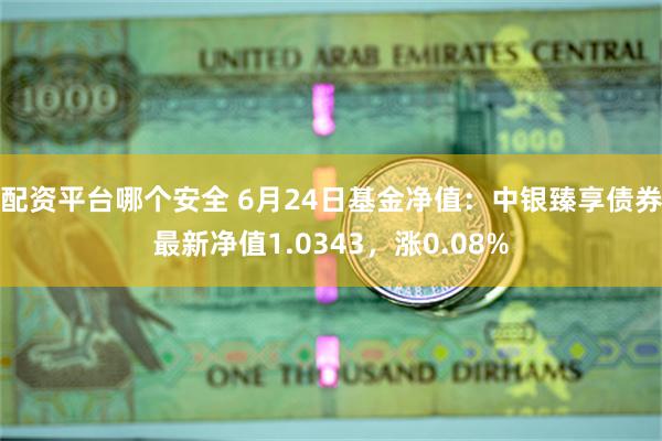 配资平台哪个安全 6月24日基金净值：中银臻享债券最新净值1.0343，涨0.08%